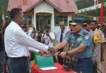 Danlantamal VII Tutup TMMD Ke-104 di Desa Noepesu